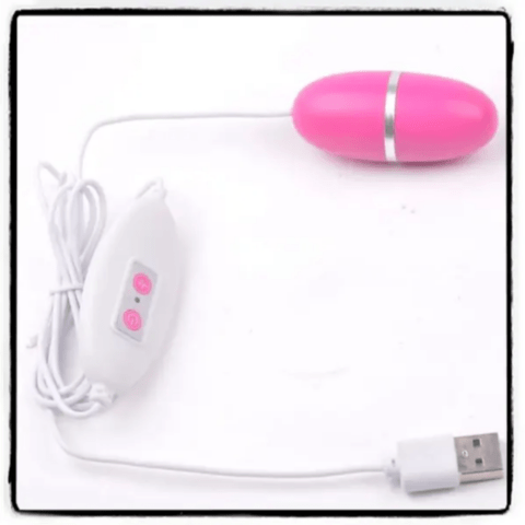 Mini Huevo Vibrador Enchufable Vía USB